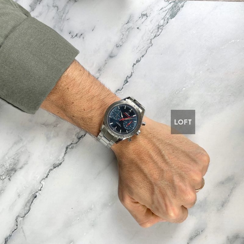 Omega Speedmaster 57 Co-Axial Blue Dial 41,5 mm