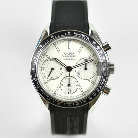 Omega Speedmaster Racing Silver Dial 40 mm