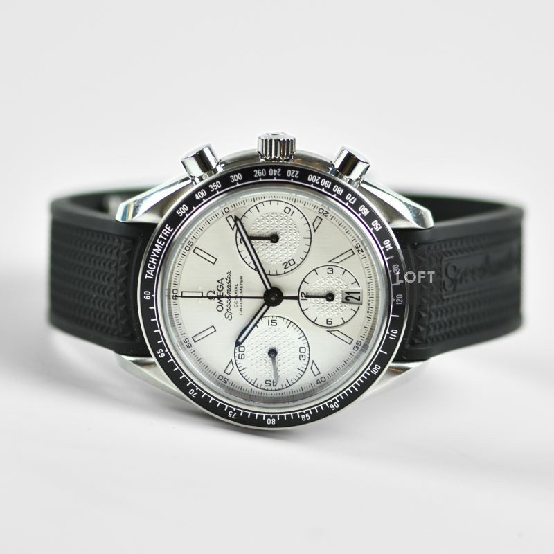 Omega Speedmaster Racing Silver Dial 40 mm