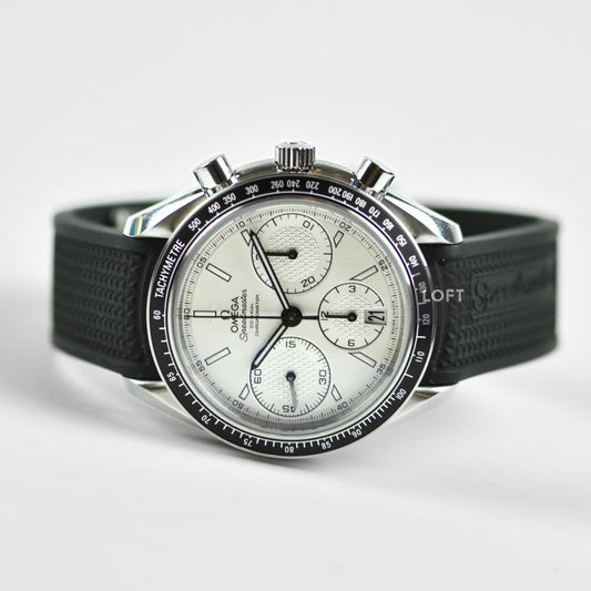 Omega Speedmaster Racing Silver Dial 40 mm