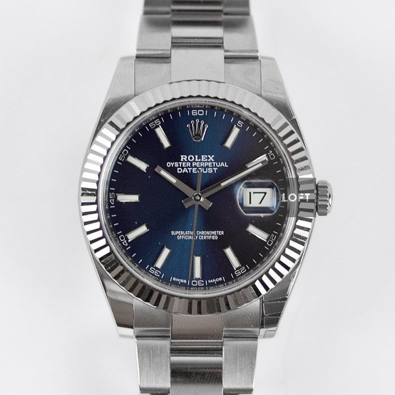 Rolex Datejust 41 Ref. 126334 Blue Dial
