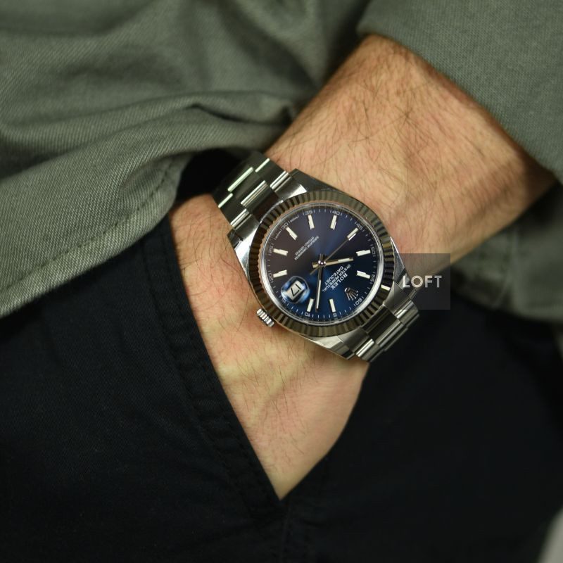 Rolex Datejust 41 Ref. 126334 Blue Dial