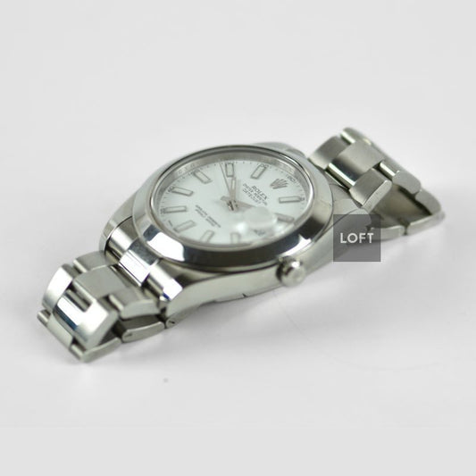 Rolex Datejust II Ref. 116300 White Dial 41 mm