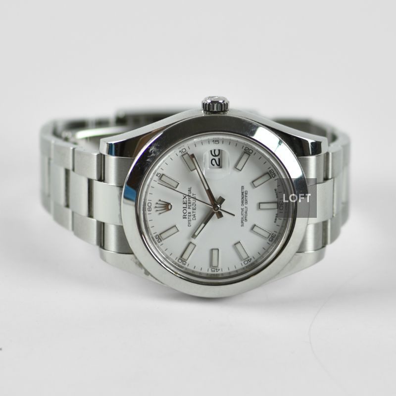 Rolex Datejust II Ref. 116300 White Dial 41 mm