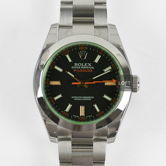 Rolex Milgauss GV Ref. 116400 Black 40 mm