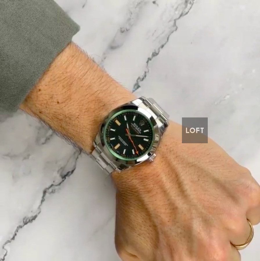 Rolex Milgauss GV Ref. 116400 Black 40 mm