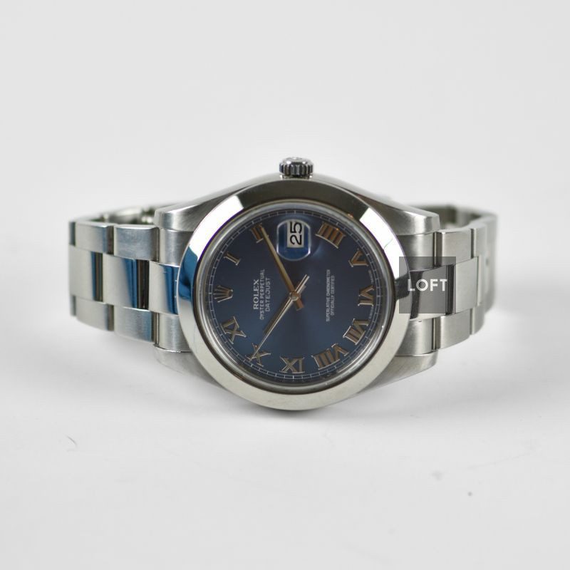 Rolex Datejust II Ref. 116300 Blue Azzurro 41 mm