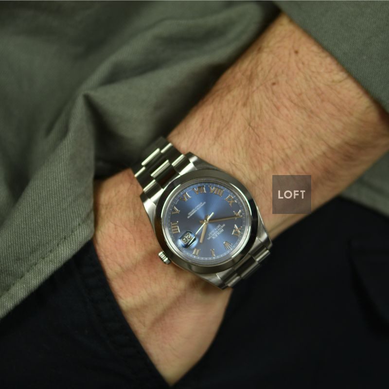 Rolex Datejust II Ref. 116300 Blue Azzurro 41 mm