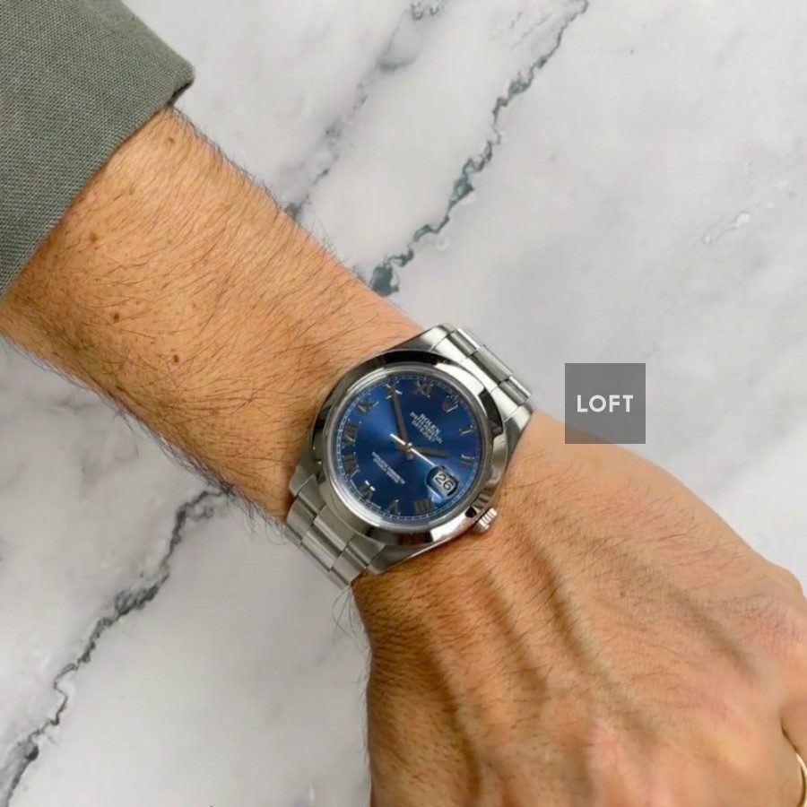 Rolex Datejust II Ref. 116300 Blue Azzurro 41 mm