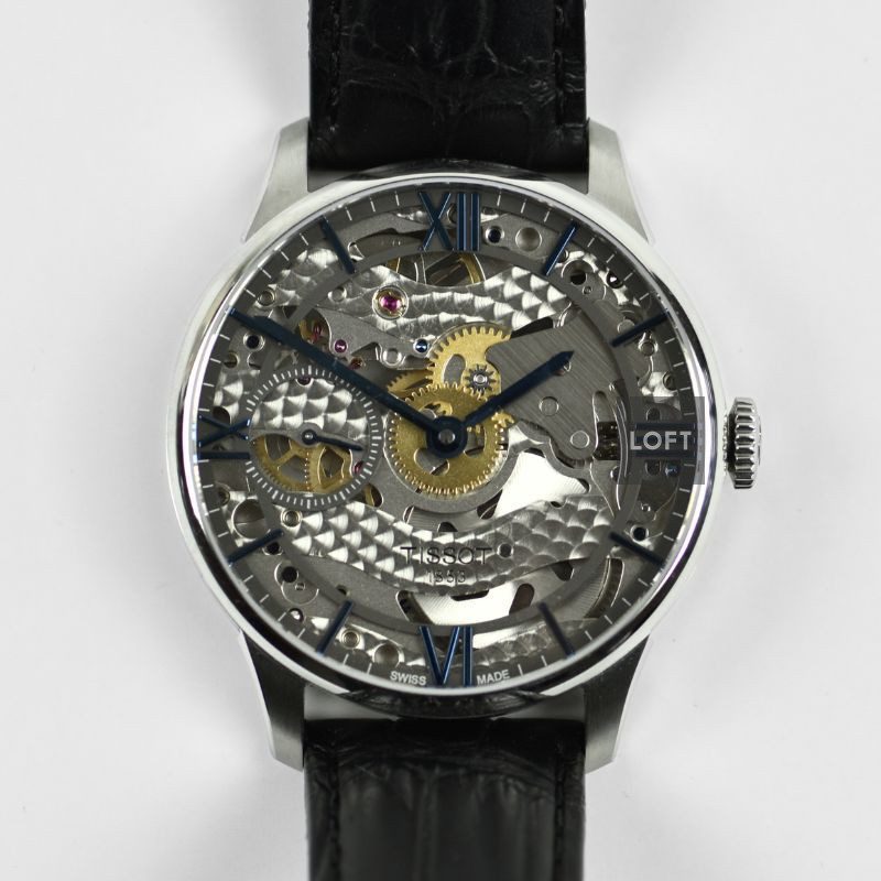 Tissot Chemin des Tourelles Squelette Mechanical 42 mm