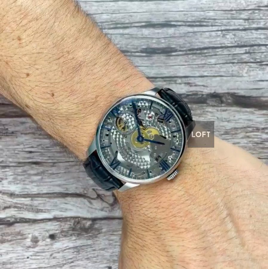 Tissot Chemin des Tourelles Squelette Mechanical 42 mm