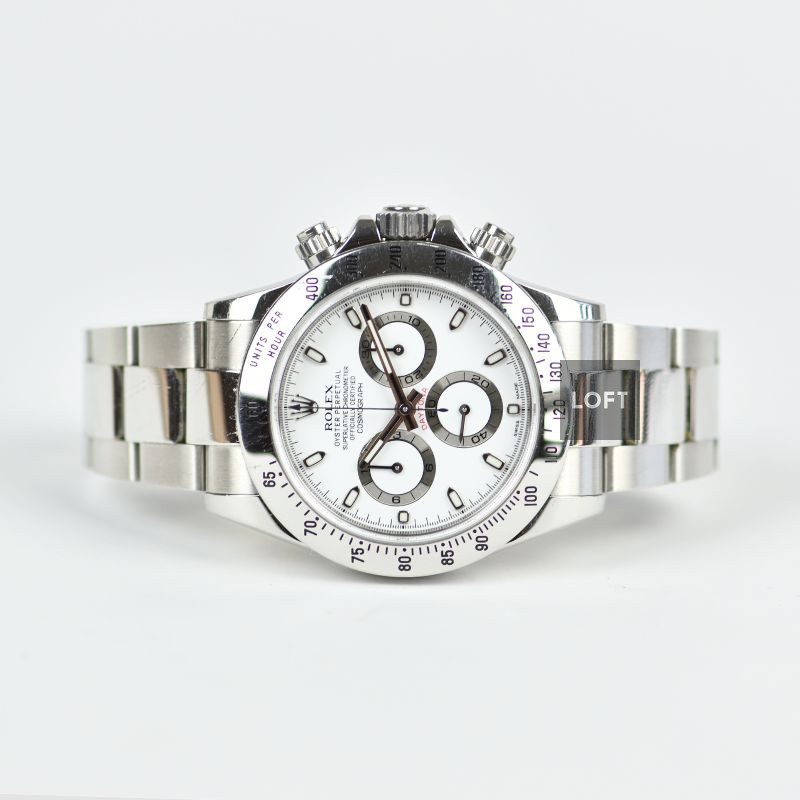 Rolex Cosmograph Daytona 116520 White Dial 40 mm