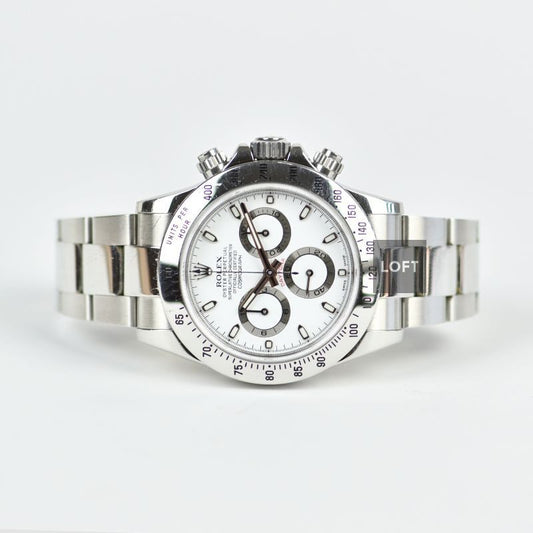 Rolex Cosmograph Daytona 116520 White Dial 40 mm
