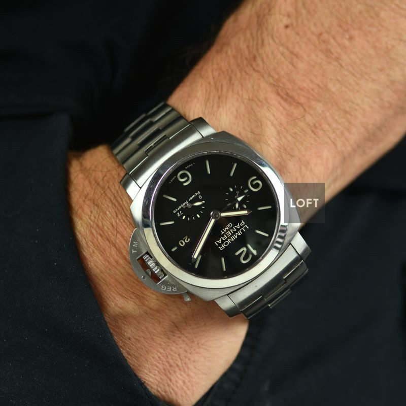 Panerai Luminor 1950 3 Days GMT Power Reserve Acciaio 44 mm