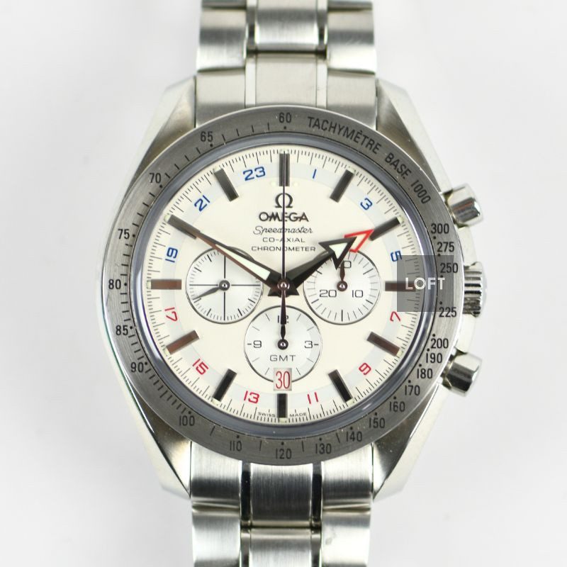 Omega Speedmaster Broad Arrow GMT Chronograph 44,25 mm