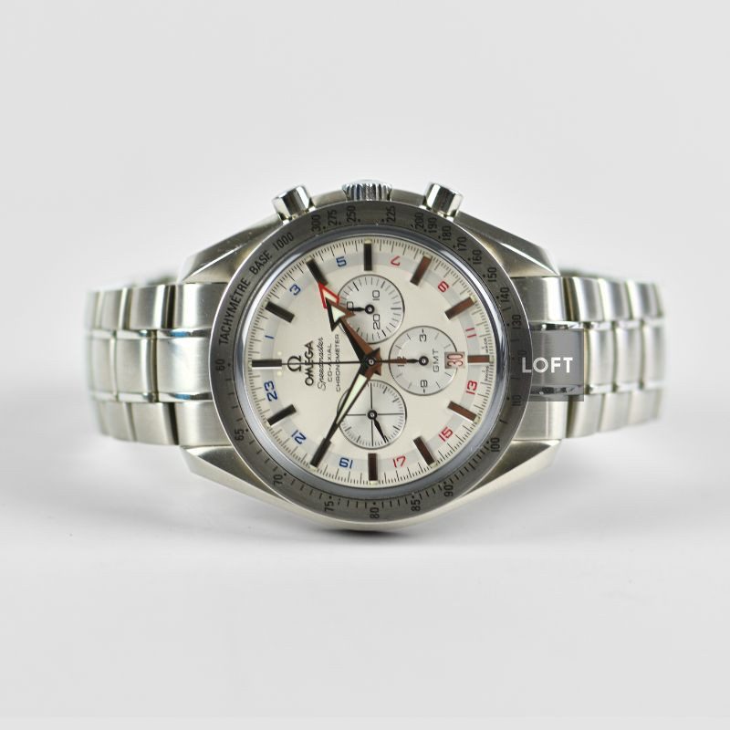 Omega Speedmaster Broad Arrow GMT Chronograph 44,25 mm