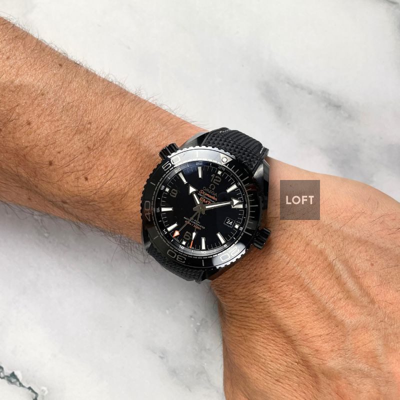 Omega Seamaster Planet Ocean 600M GMT Deep Black 45,5 mm