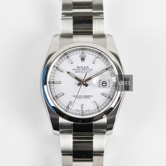 Rolex Datejust 36 Ref. 116200 White Dial / Oyster