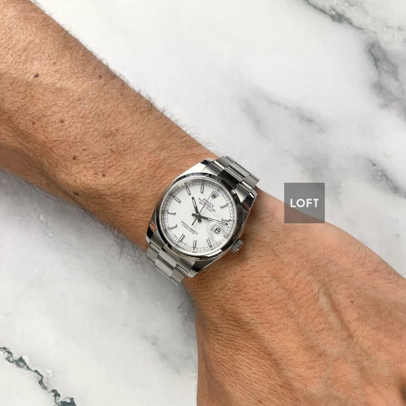Rolex Datejust 36 Ref. 116200 White Dial / Oyster