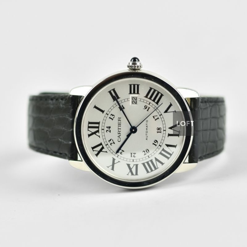 Cartier Ronde Solo XL Automatic Silver Dial 42 mm