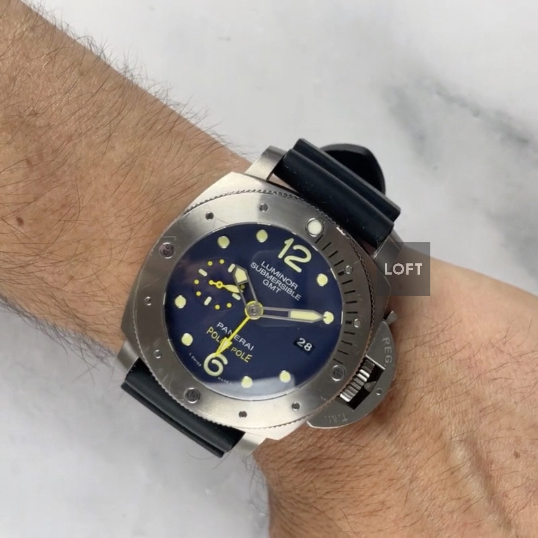 Panerai Luminor Submersible 1950 GMT Pole 2 Pole 3 Days 47 mm
