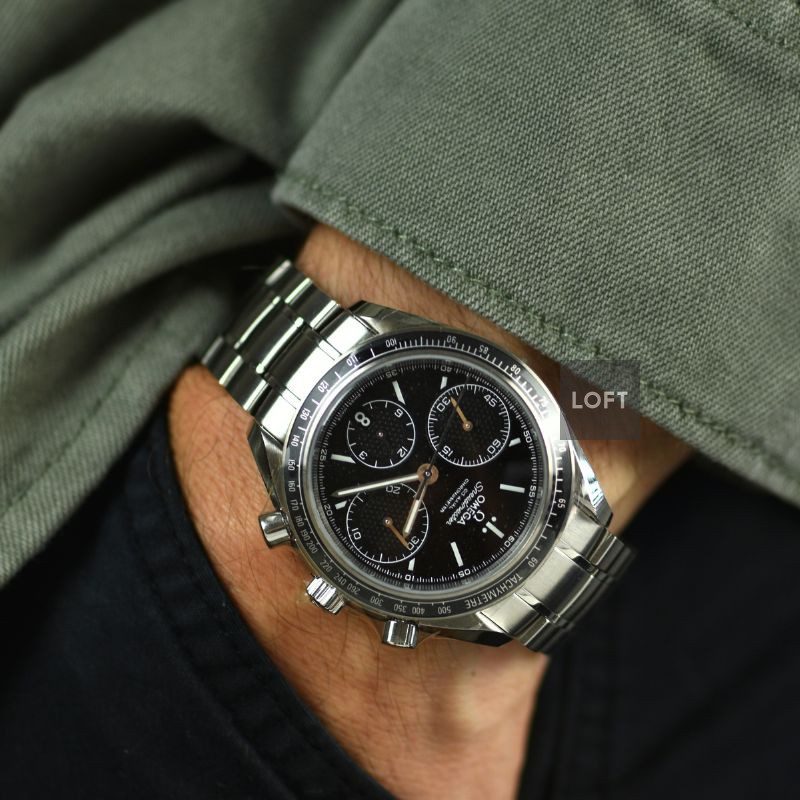 Omega Speedmaster Racing Chronograph Black Dial 40 mm