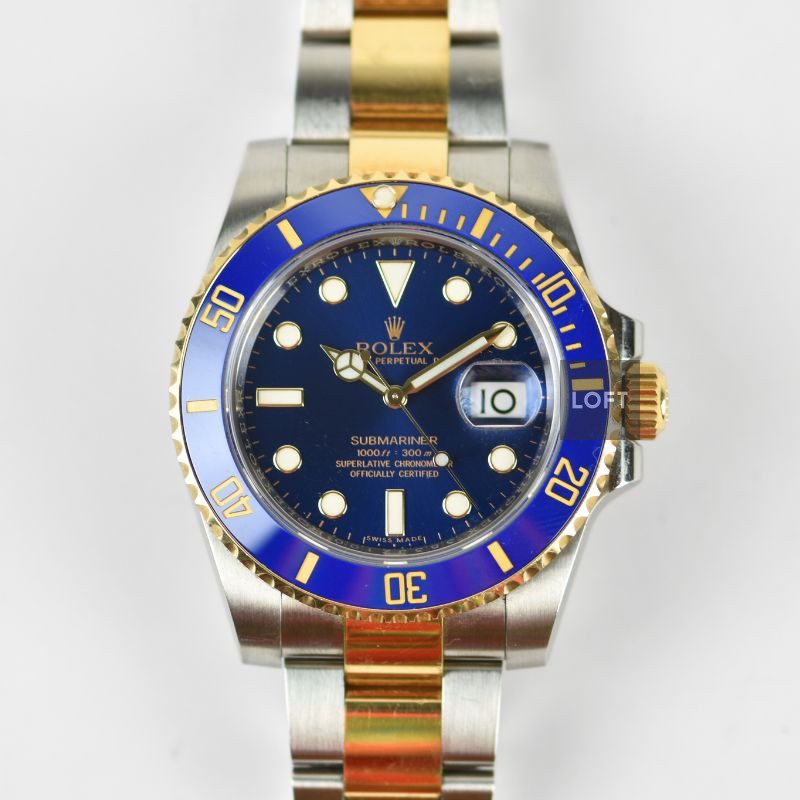 Rolex Submariner Date Ref. 116613LB Rolesor Blue 40 mm