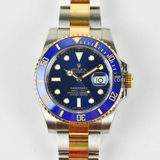 Rolex Submariner Date Ref. 116613LB Rolesor Blue 40 mm