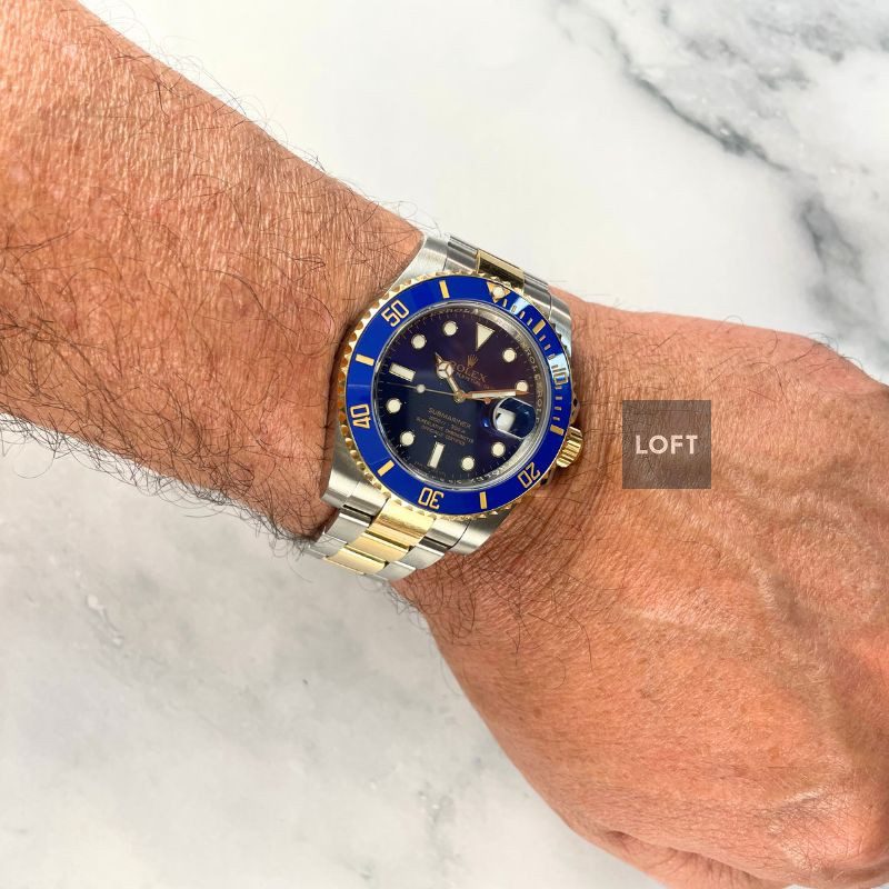 Rolex Submariner Date Ref. 116613LB Rolesor Blue 40 mm