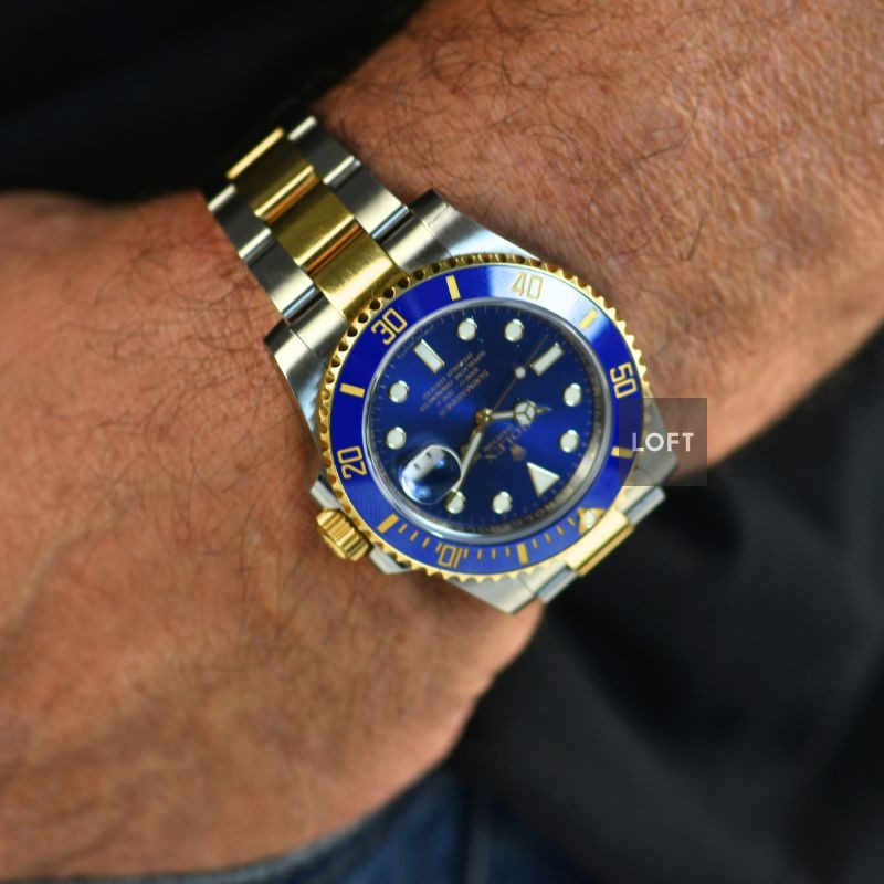 Rolex Submariner Date Ref. 116613LB Rolesor Blue 40 mm