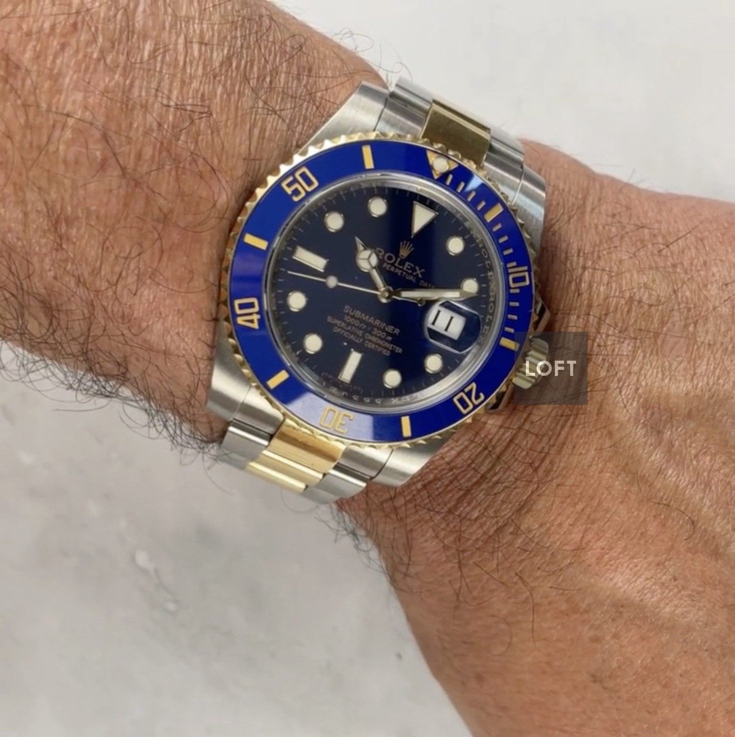 Rolex Submariner Date Ref. 116613LB Rolesor Blue 40 mm