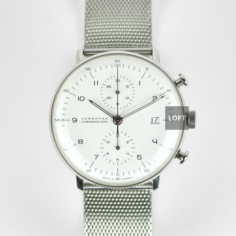 Junghans Max Bill Chronoscope Chronograph 40 mm