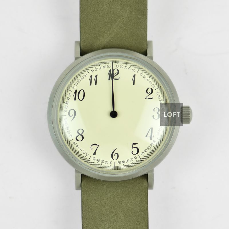 Red Star Single Hand Watch Solo Manual Wind 40 mm