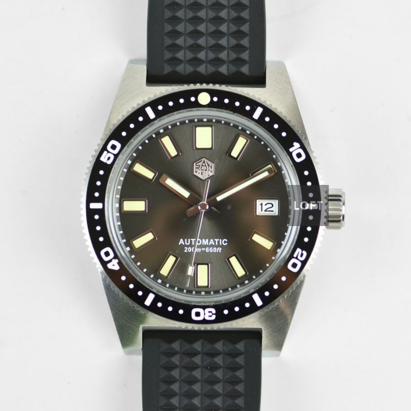 San Martin 62MAS Diver Automatic 200 m SN007-G v4 40 mm