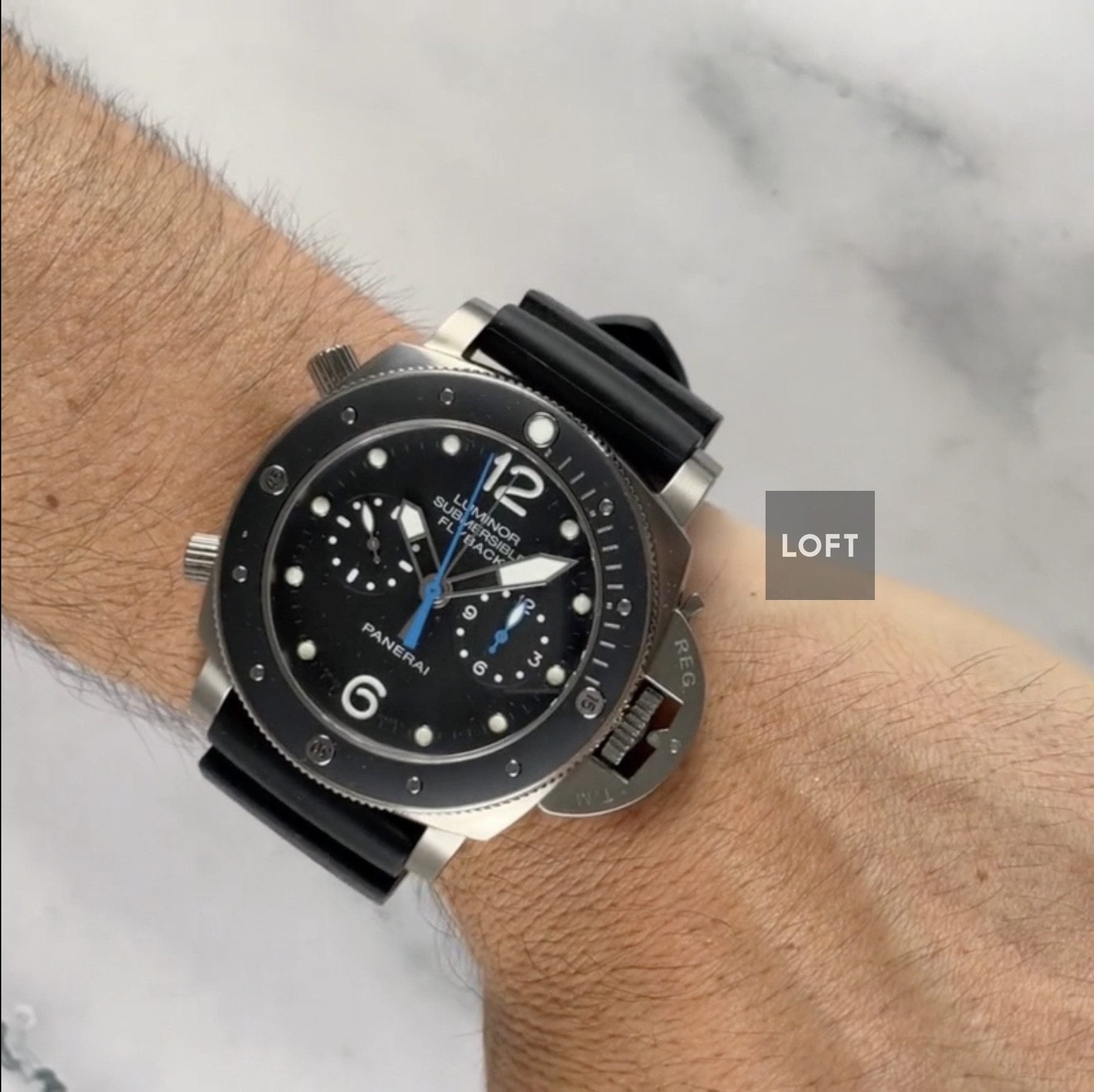 Panerai Luminor Submersible 3 Days Flyback Automatic Chronograph 47 mm