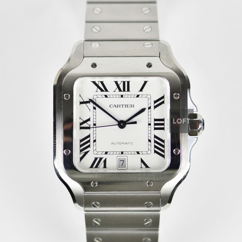 Cartier Santos de Cartier Grande Automatic Acero 39,8 mm