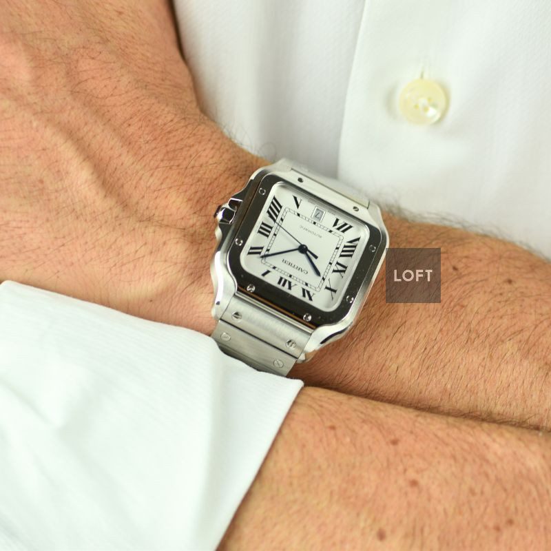 Cartier Santos de Cartier Grande Automatic Acero 39,8 mm