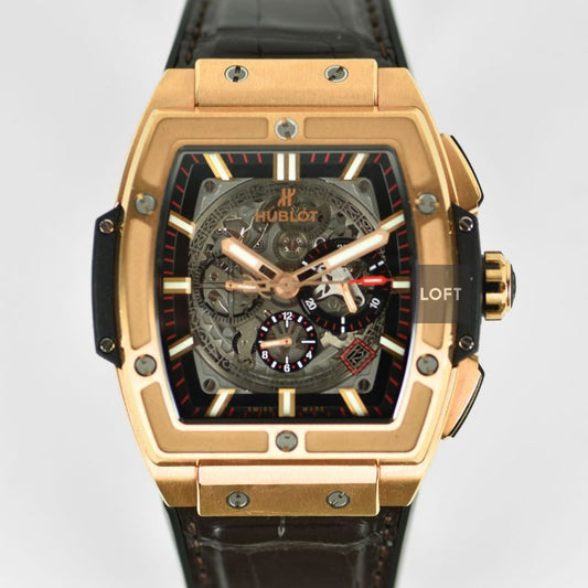 Hublot Spirit of Big Bang Chronograph Skeleton King Gold 42 mm