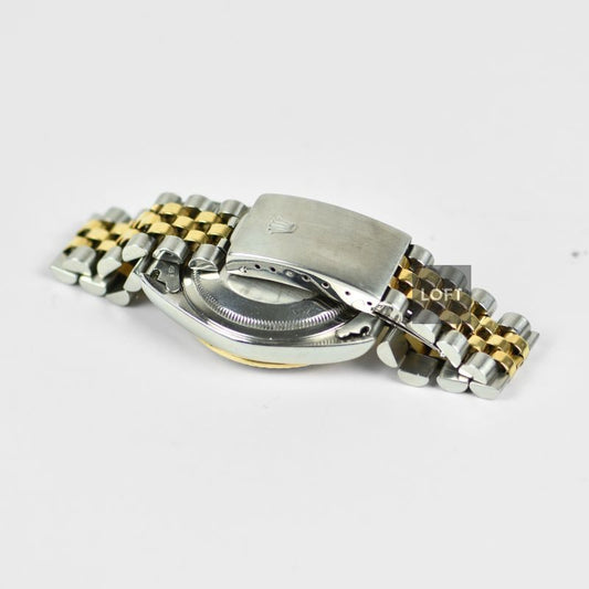 Rolex Datejust 36 Ref. 16233 Acero/Oro Champagne Roman Dial