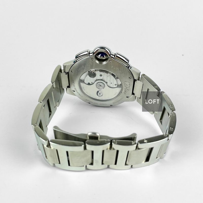 Cartier Ballon Bleu Automatic Chronograph Black Dial 44 mm