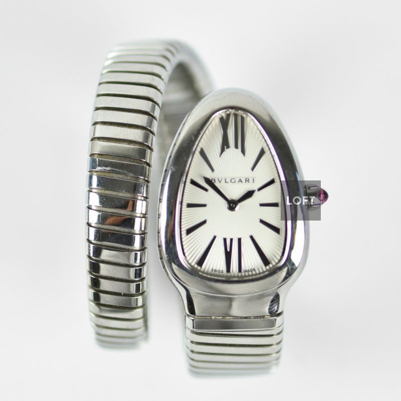 Bvlgari Serpenti Tubogas SP35C6SS.1T Cuarzo 35 mm