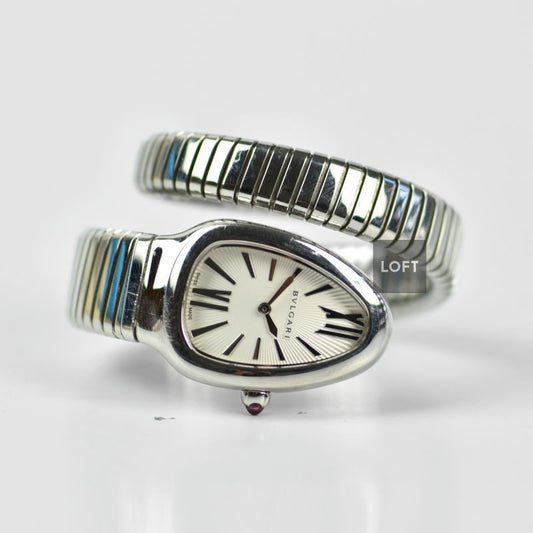 Bvlgari Serpenti Tubogas SP35C6SS.1T Cuarzo 35 mm