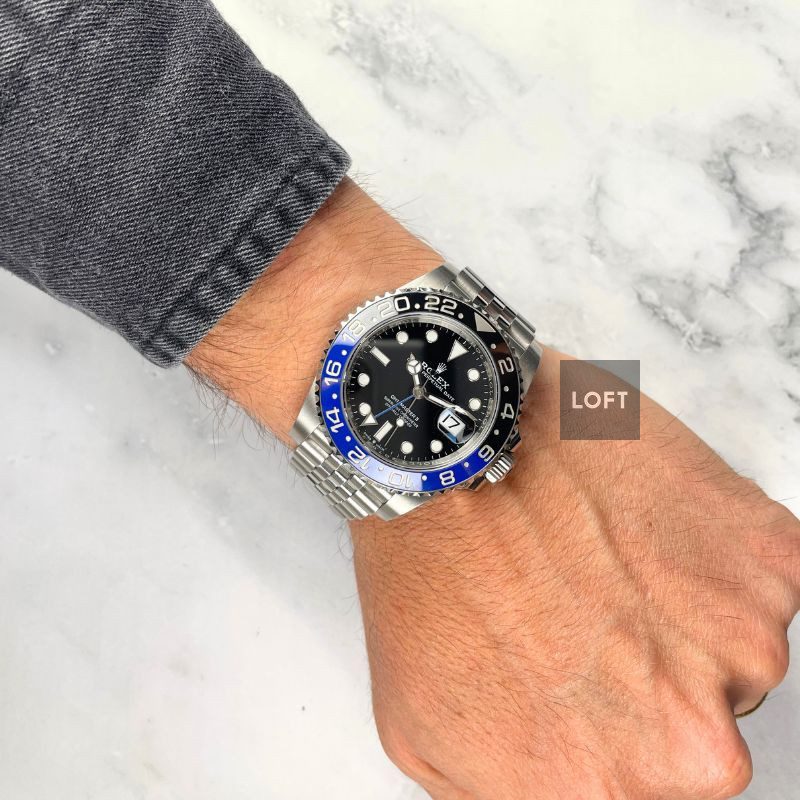 Rolex GMT-Master II 126710 Jubilee Batgirl 40 mm