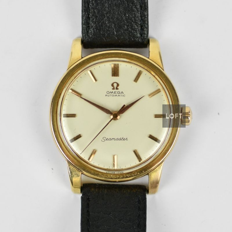 Omega Seamaster Automatic Vintage 18k Yellow Gold 36 mm – LOFT