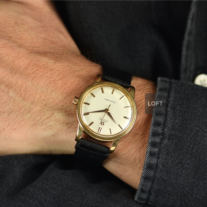 Omega Seamaster Automatic Vintage Oro Amarillo 36 mm