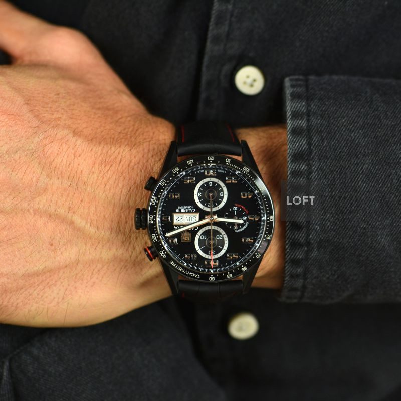 TAG Heuer Carrera Calibre 16 Automatic Chronograph Titanio 43 mm