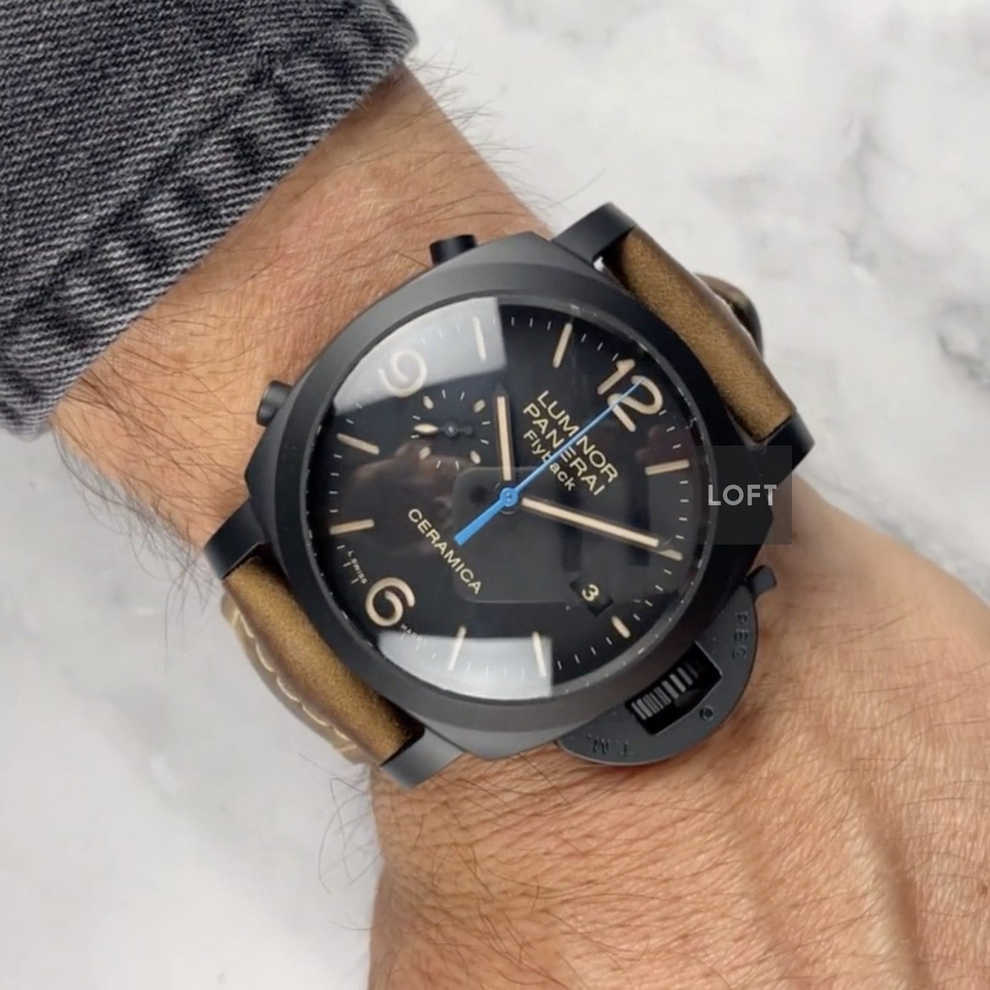 Panerai Luminor 1950 3 Days Chrono Flyback Automatic Ceramic 44 mm