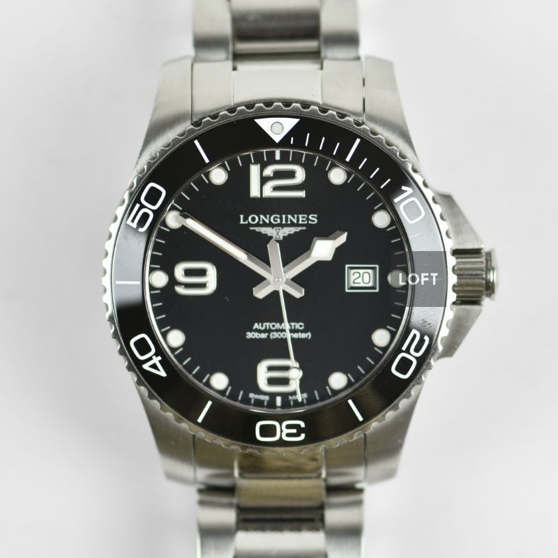 Longines HydroConquest Automatic Black Sunburst 43 mm