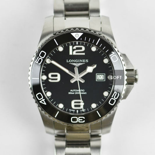 Longines HydroConquest Automatic Black Sunburst 43 mm