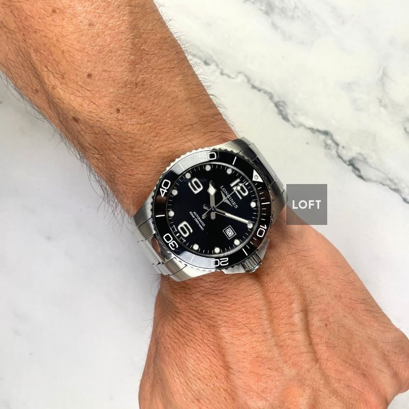 Longines HydroConquest Automatic Black Sunburst 43 mm